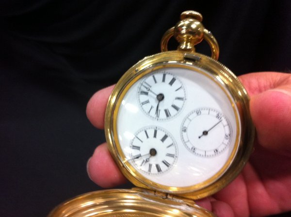 TIFFANY (DOUBLE TIMER) WORLD TIMER