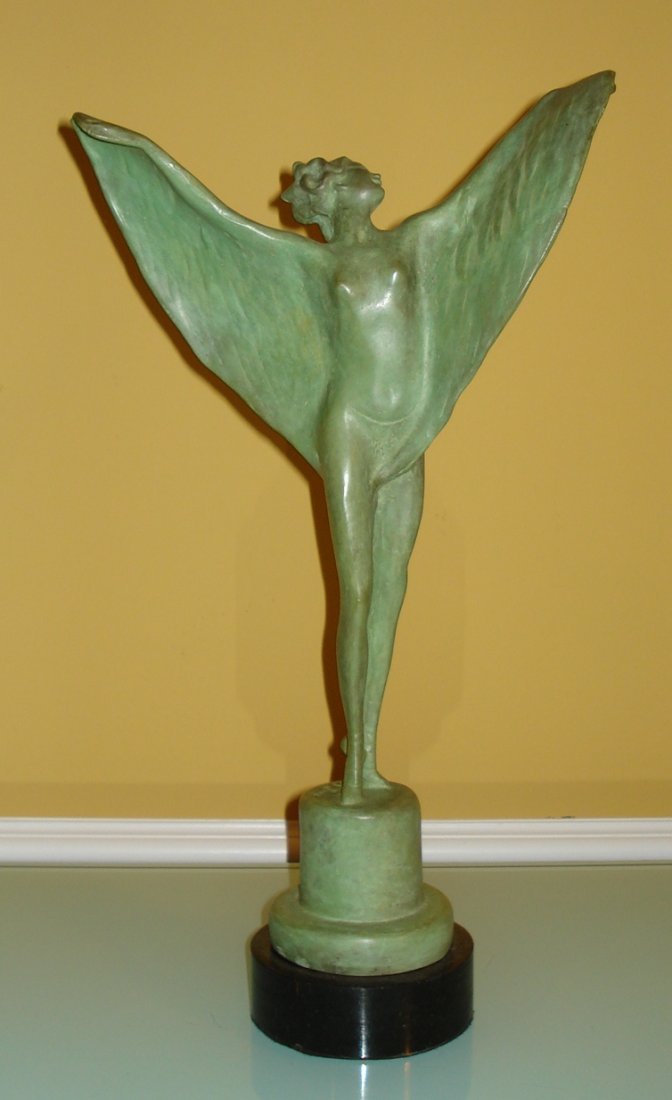 Bruno Zach Ukrainian-Austrian bronze sculpture. (1 of 6)