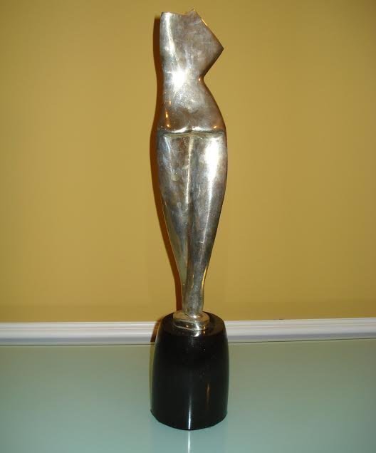 LARGE ARCHIPENKO ABSTRACT BRONZE (1 of 4)