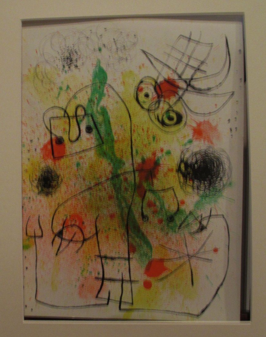 JOAN MIRO COLOR PRINT (1 of 2)