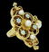 Estate Victorian 14k Yellow Gold Pearl & Opal Ring - 3