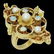 Estate Victorian 14k Yellow Gold Pearl & Opal Ring - 5