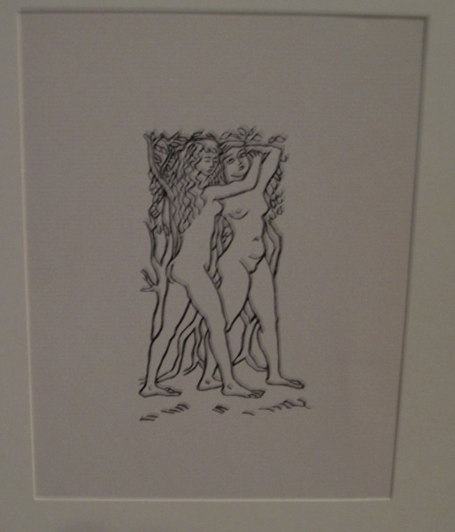 AFTER ARISTIDE MAILLOL LITHOGRAPH (1 of 2)