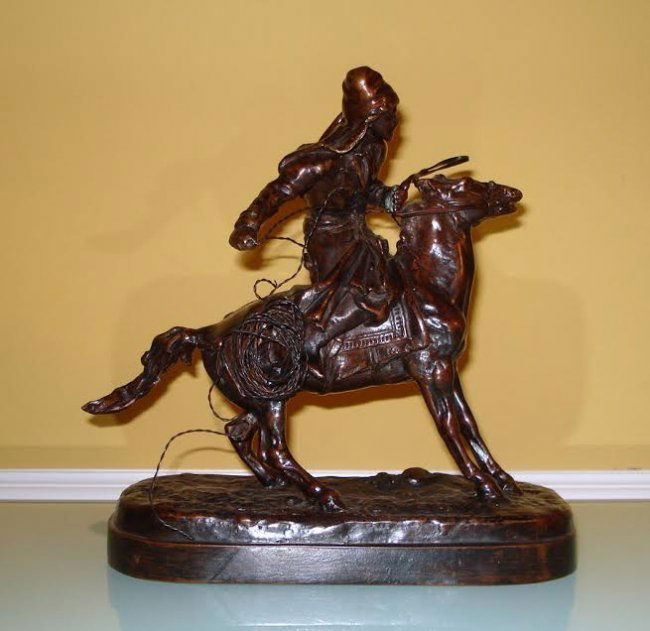 YEVGENY LANCEREY RUSSIAN BRONZE HORSE SCULPTURE (1 of 5)
