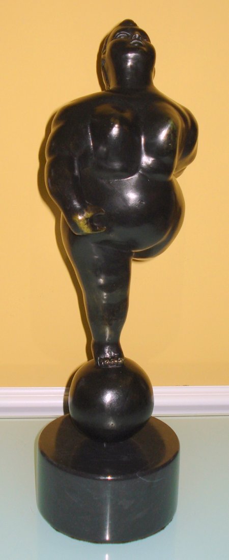 FERNANDO BOTERO COLOMBIAN LARGE BRONZE SCULPTURE (1 of 5)