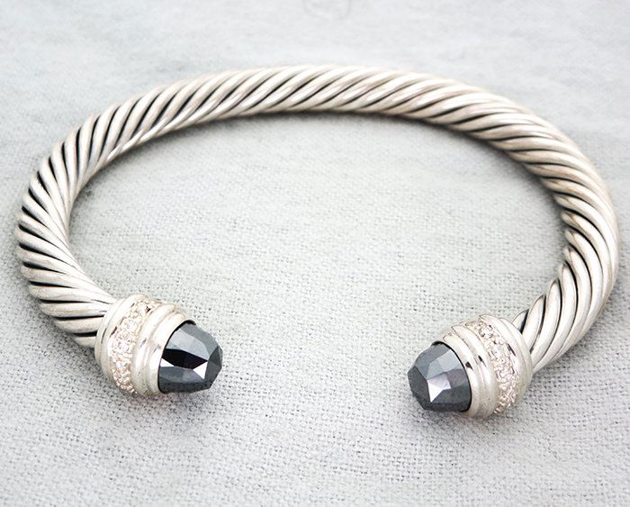 David Yurman Cable Classics Bracelet with Black Onyx (1 of 8)