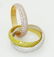 Trinity De Cartier 18k Gold & Diamond Band Ring Size 55 - 2