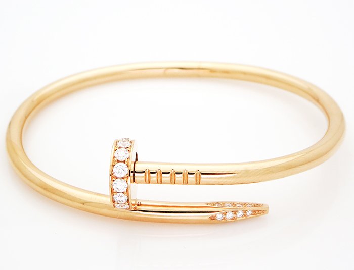 Cartier Yellow Gold Nail Bracelet (1 of 5)
