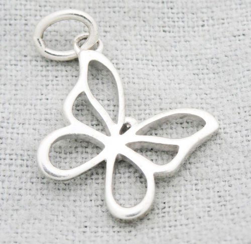 Tiffany & Co. Sterling Silver Butterfly Pendant Charm (1 of 3)