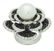 Andreoli 18k 2.80 TCW White Black Diamond & Pearl Ring