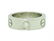 Cartier 18k White Gold Diamond Love Band Ring Size 45