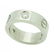 Cartier 18k White Gold Diamond Love Band Ring Size 45 - 3