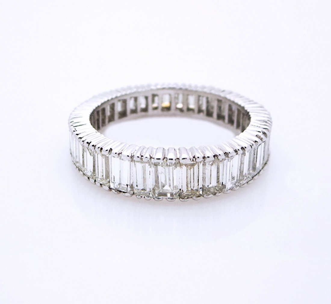 Platinum Eternity Style Baguette Diamond Ring (1 of 2)