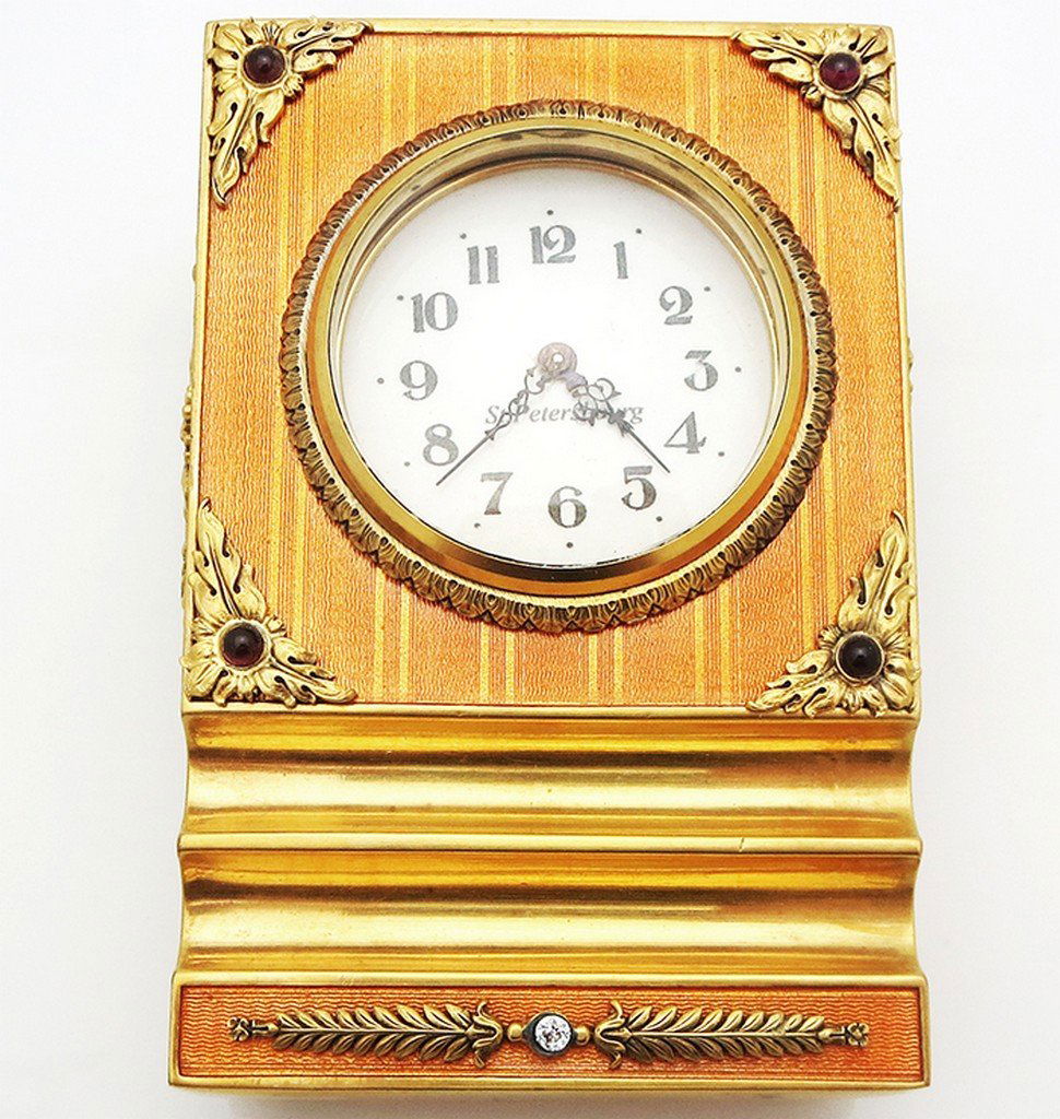 Russian Sterling Silver Enameled Guilloche Antique (1 of 10)