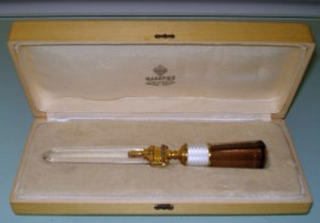 Russian Silver  Enamel Chrystal Diamonds Topaz Letter (1 of 4)