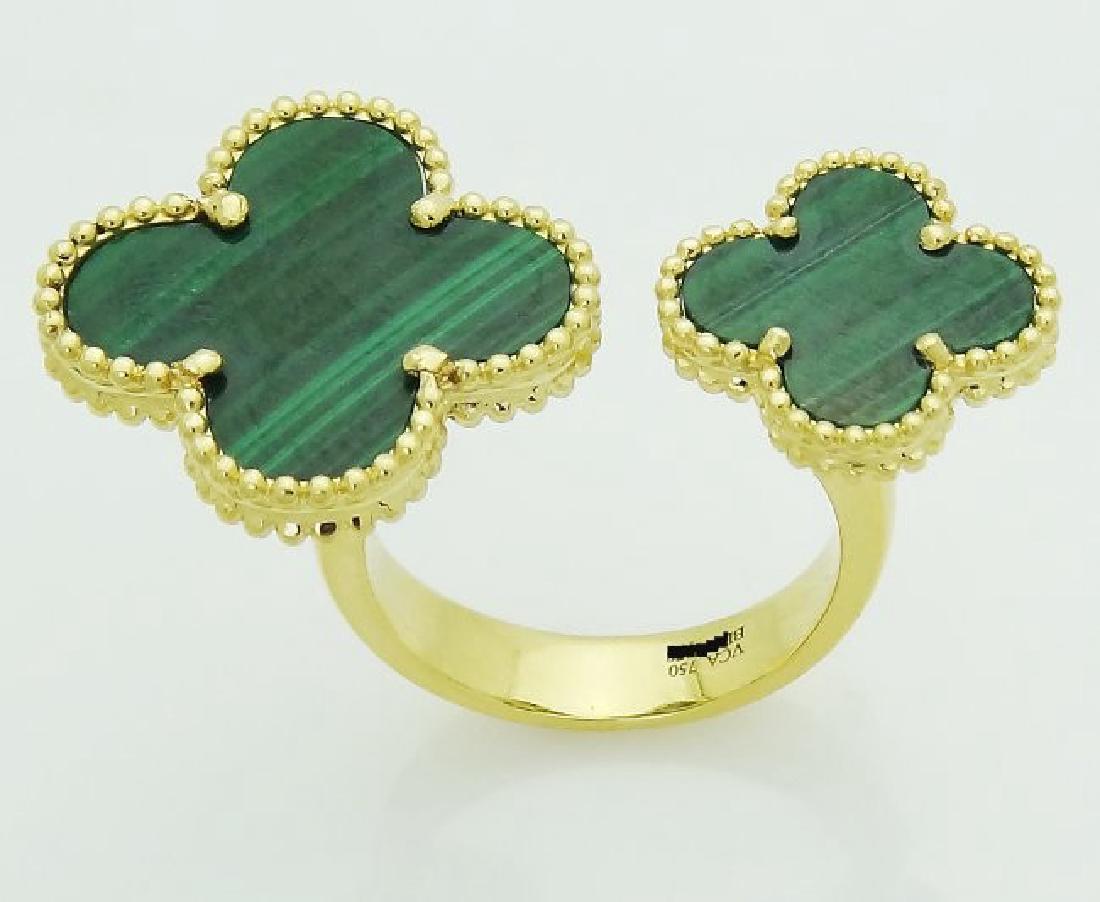 Van Cleef & Arpels 18k Y Gold Magic Alhambra Ring (1 of 5)