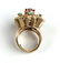 Ladies 18 k yellow gold diamond, ruby, and Turquoise - 2