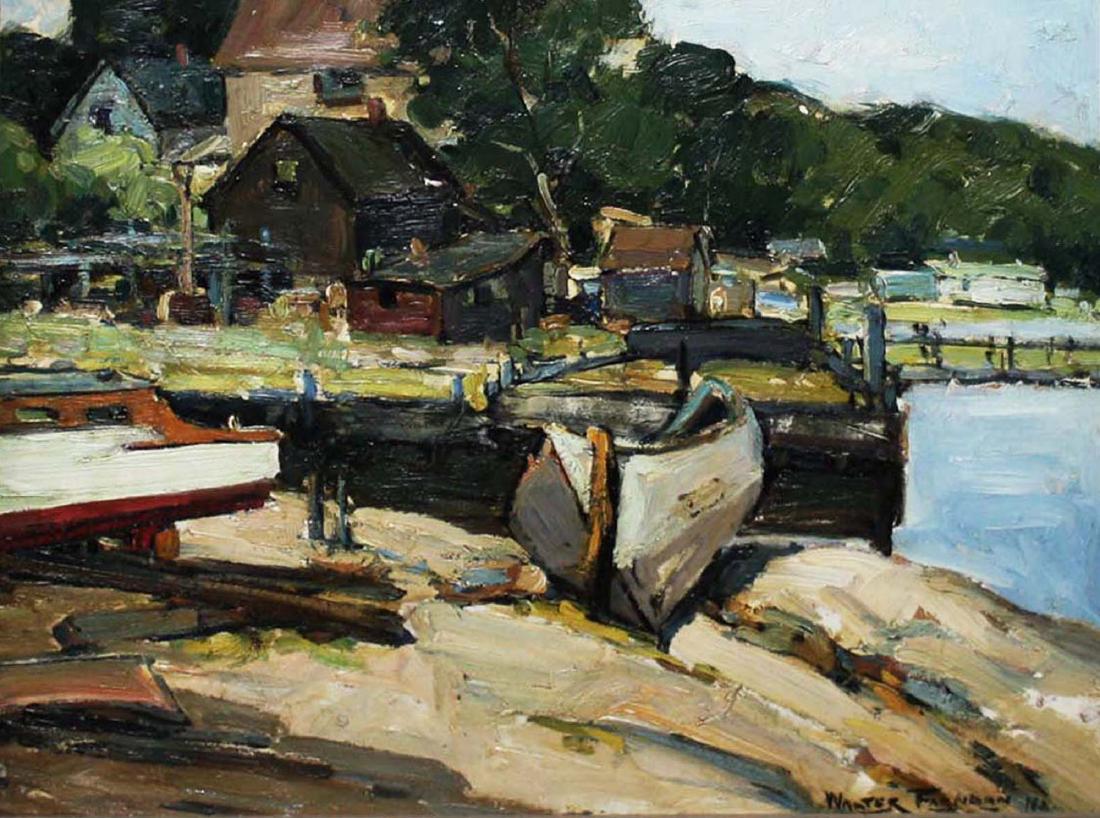 Walter Farndon (American 1876-1964) Rusty Road (1 of 3)