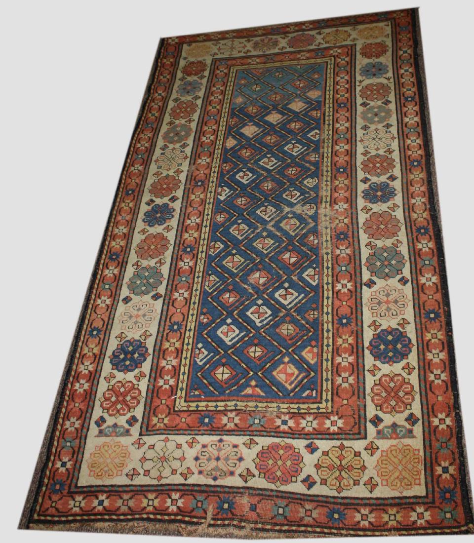 late 19th- early 20th c Persian area rug/ runner (1 of 3)