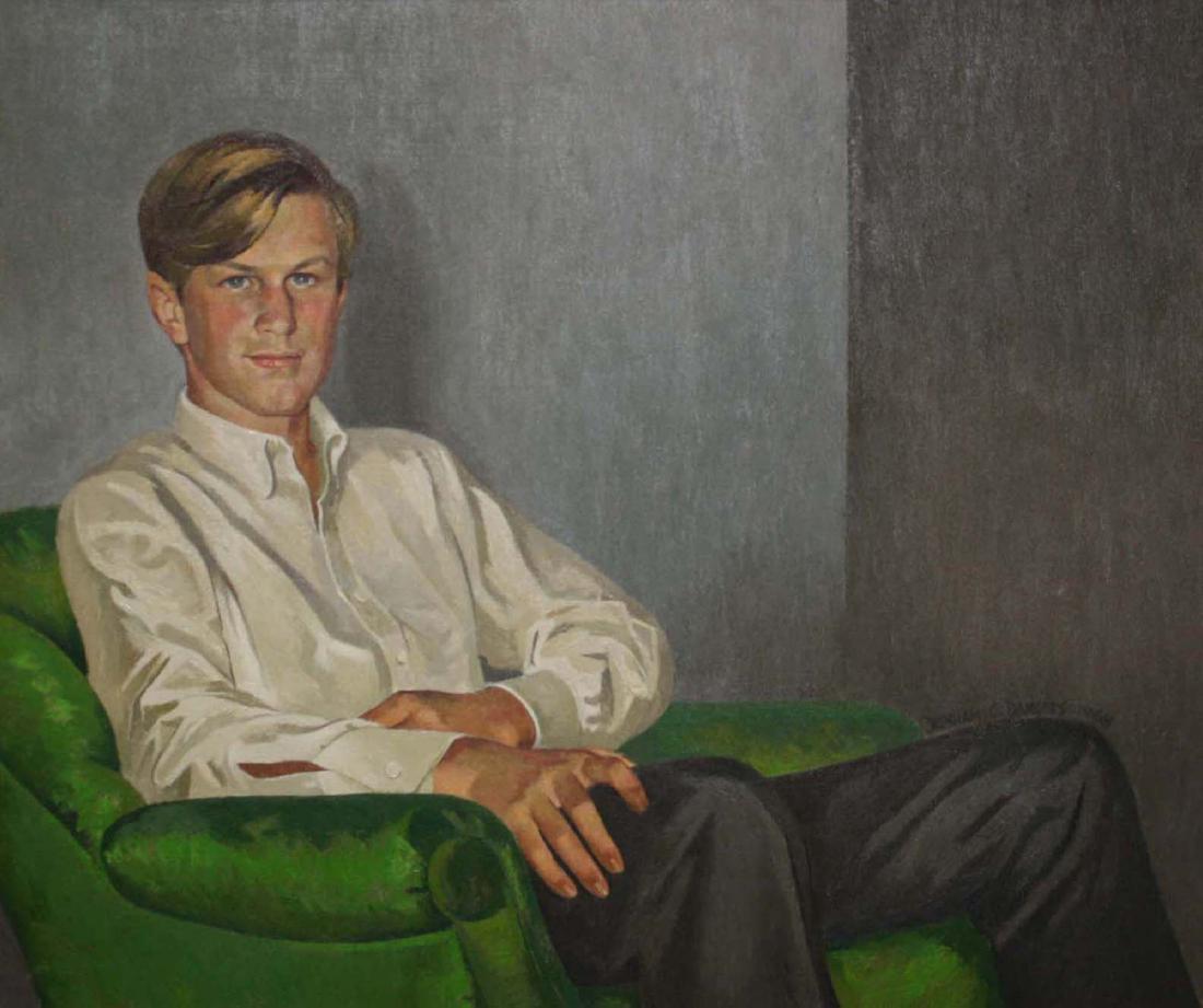 Benham C. Dangers (20th C) Portrait of Handsome young (1 of 6)