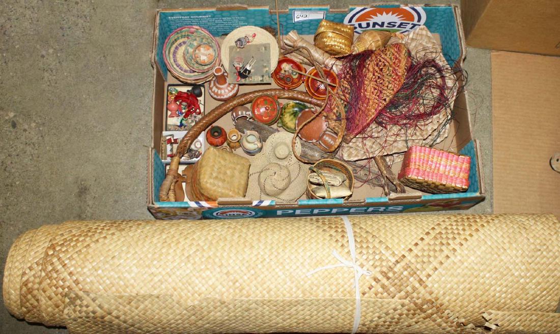 ethnographic pottery, fiber arts, miniatures (1 of 1)