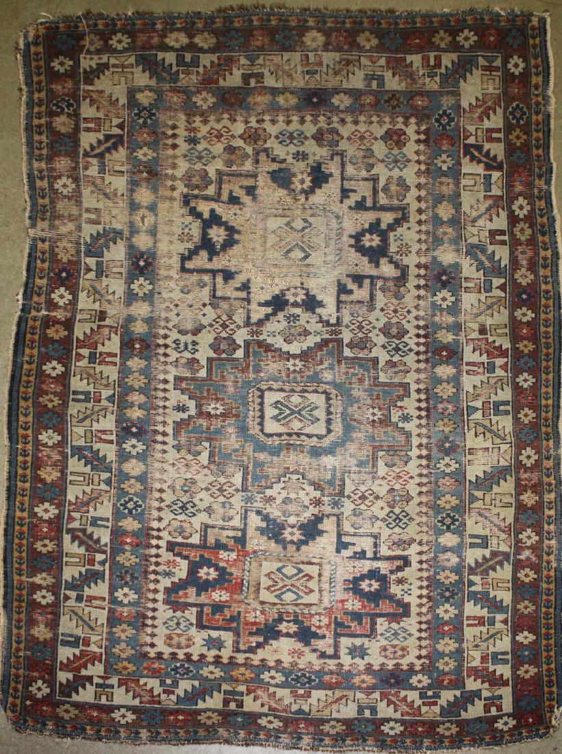 late 19th c North Persian area rug (1 of 3)