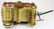 early 20th c folk art toy overland circus wagon - 8