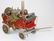 early 20th c folk art toy overland circus wagon - 2