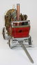 early 20th c folk art toy overland circus wagon - 3