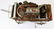 early 20th c folk art toy overland circus wagon - 6
