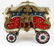 early 20th c folk art toy overland circus wagon