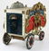 early 20th c folk art toy overland circus wagon - 2