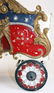 early 20th c folk art toy overland circus wagon - 6