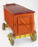 early 20th c folk art toy overland circus wagon - 3