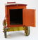 early 20th c folk art toy overland circus wagon - 6