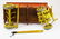 early 20th c folk art toy overland circus wagon - 7