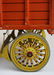 early 20th c folk art toy overland circus wagon - 8