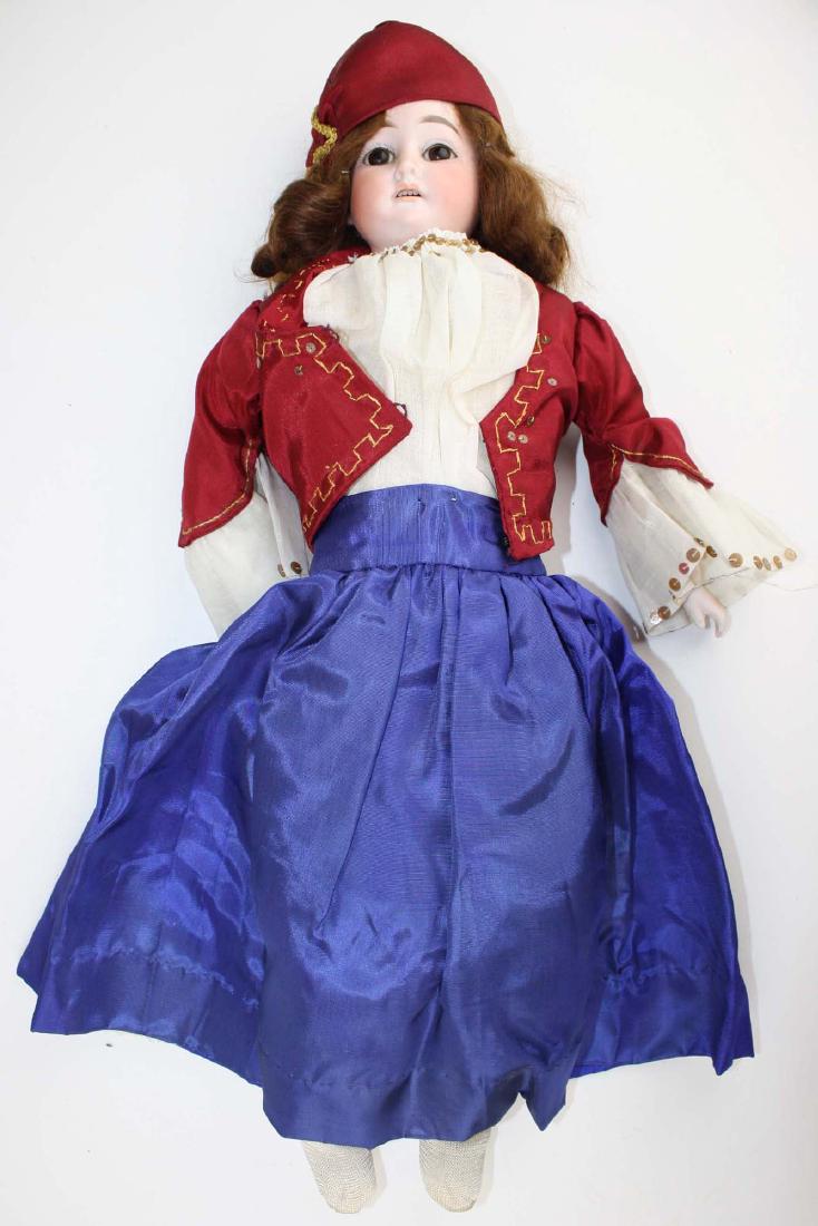 German Cuno & Otto Dressel COD 93-1 Dep: German Cuno & Otto Dressel COD 93-1 Dep shoulderhead bisque doll, made for the French market, set paperweight eyes, jointed kid body, ht 18"