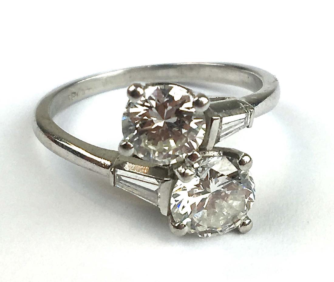 Diamond & platinum ladies ring (1 of 3)
