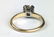 14k y g diamond engagement ring - 2