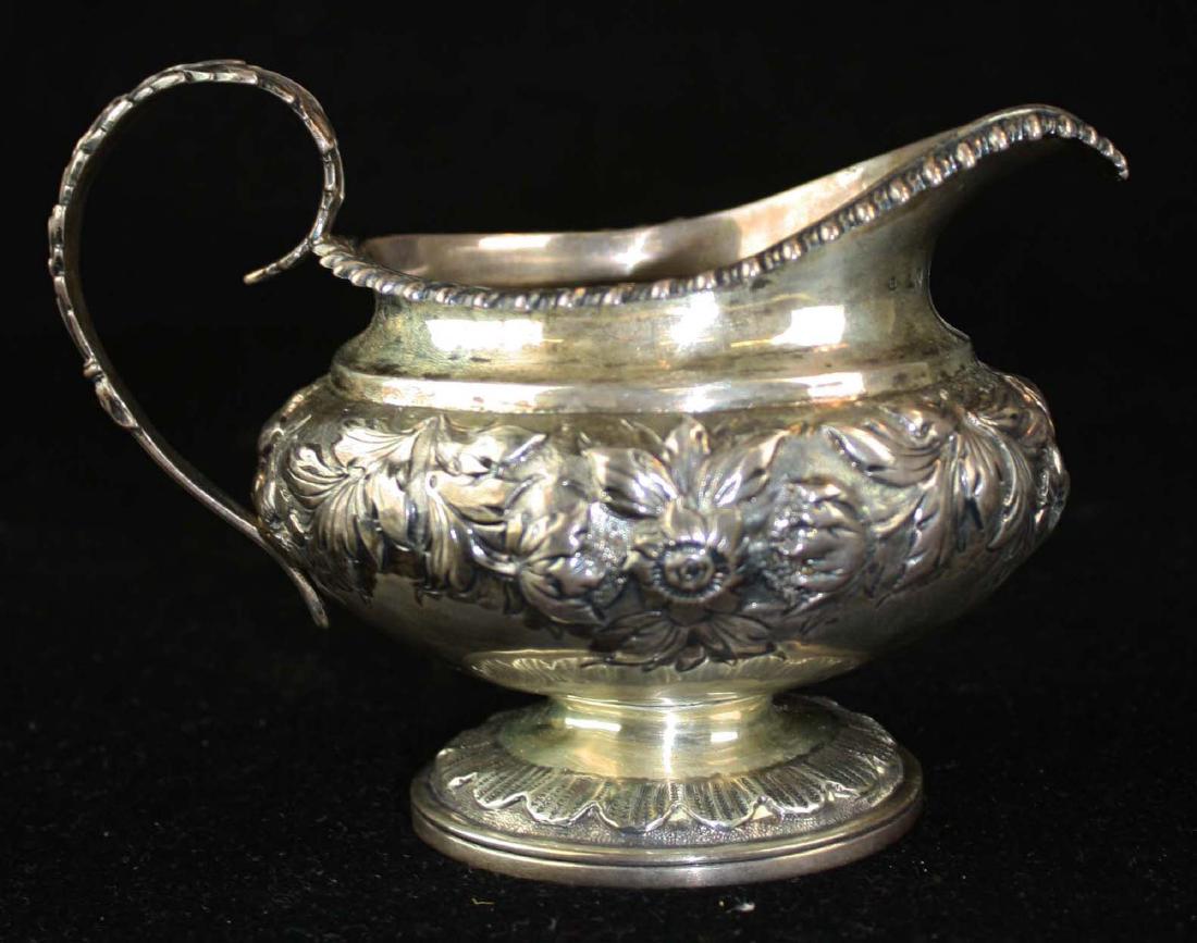 1825-26 Charles Fox London silver creamer (1 of 10)