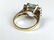 Aquamarine and diamond ladies ring - 2