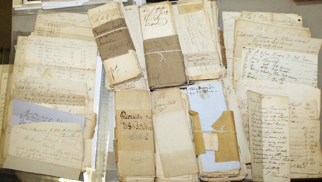 1806-1850's Wood family business archive (1 of 5)