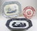 3 pcs 19th c. transferware pottery
