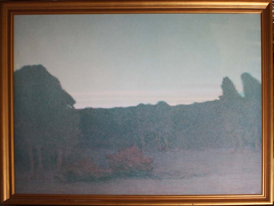 Russell Chatham (AM 1939-) Missouri Headwaters: Russell Chatham (American 1939-) Missouri Headwaters November AP Lithograph pencil signed and dated lower right 34 x 44
