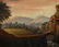 19th c American School o/c landscape with ruins - 3