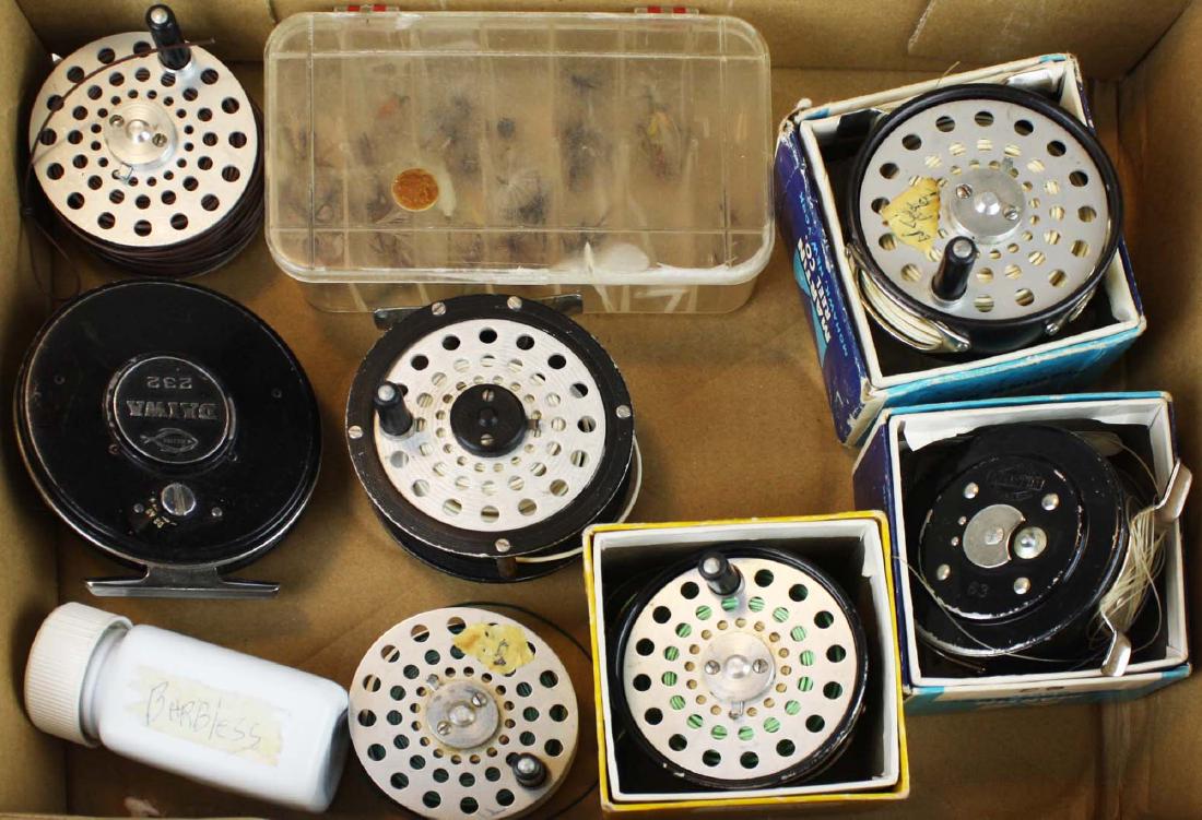 Lot of Fly fishing reels (1 of 1)