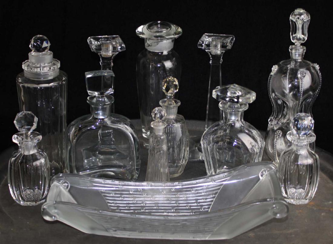 12 pcs of crystal art glass including cut (1 of 5)