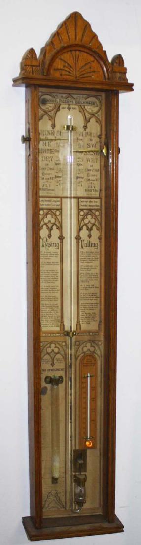 late 19th c Admiral Fitzroy's Barometer (1 of 6)