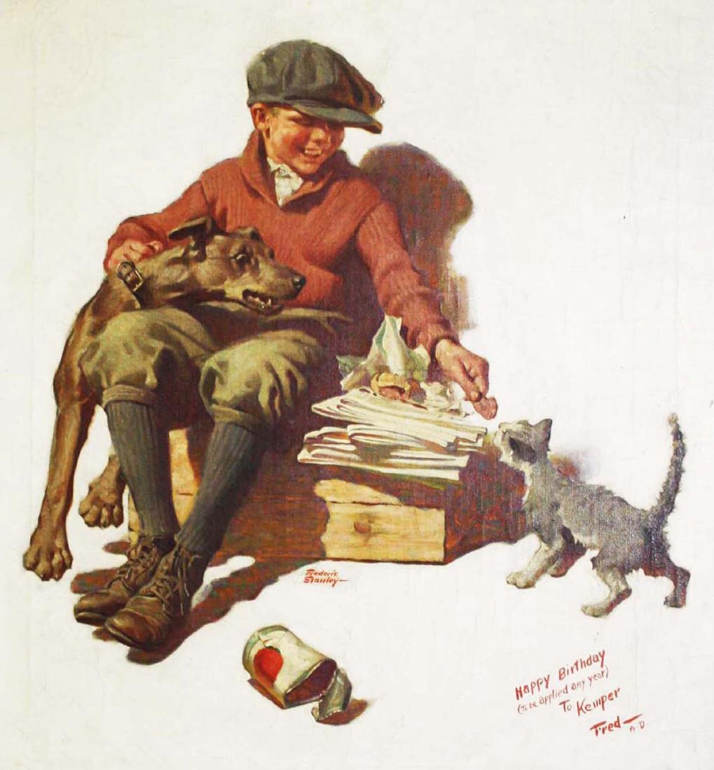 Frederic Stanley (VT 1892-1967) Newsie (1 of 5)